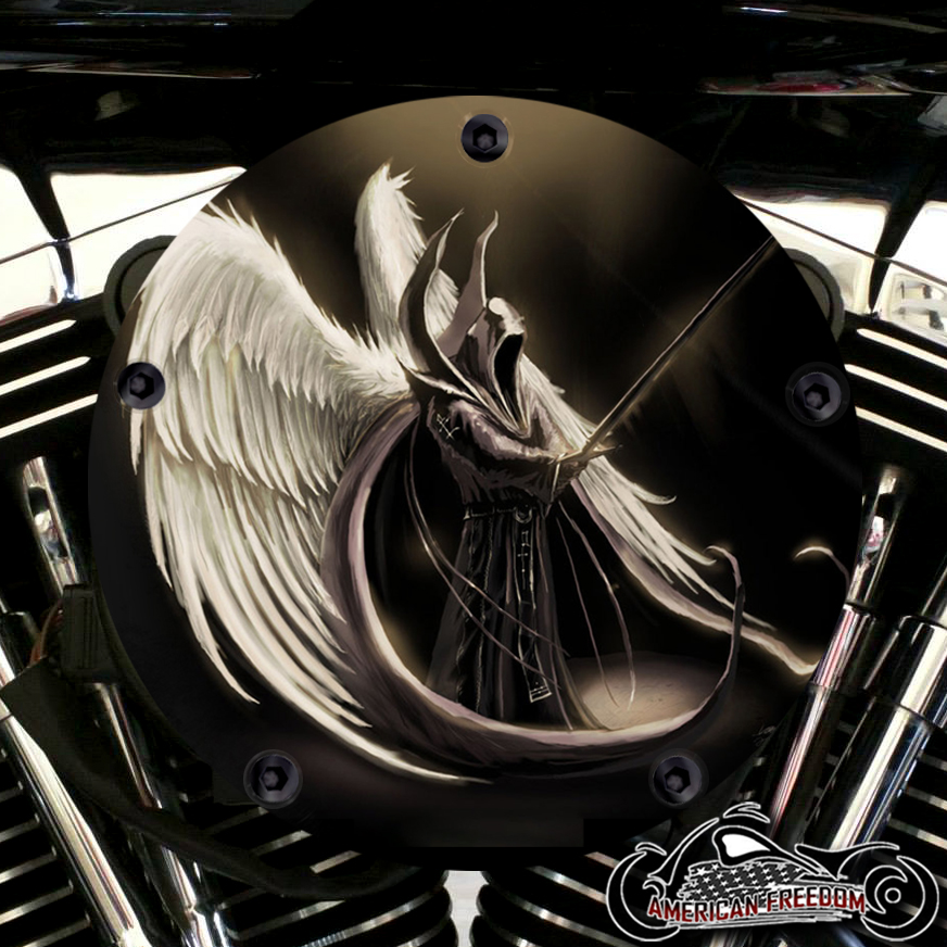 Harley Davidson High Flow Air Cleaner Cover - Angel Of Death